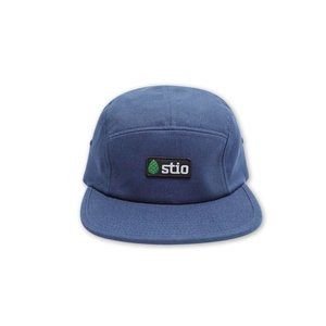 Stio Stamped 5 Panel Hat Navy Embroidered Logo - One Size